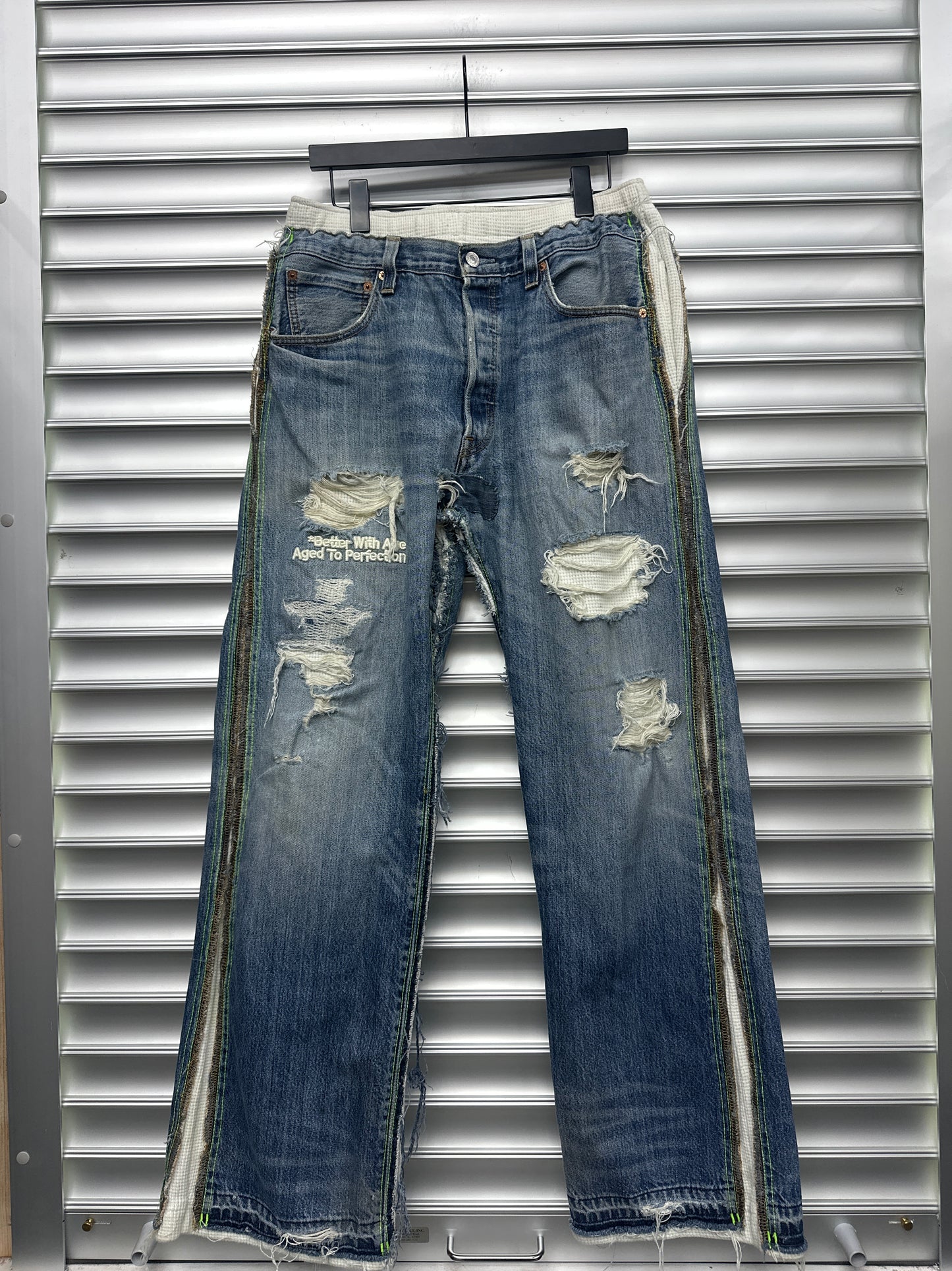 Better With Age Thermal Lined Denim Pants - XL