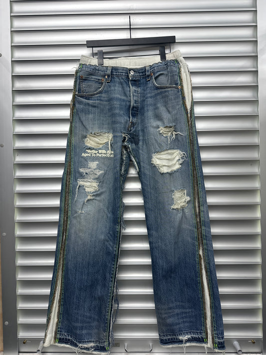 Better With Age Thermal Lined Denim Pants - XL