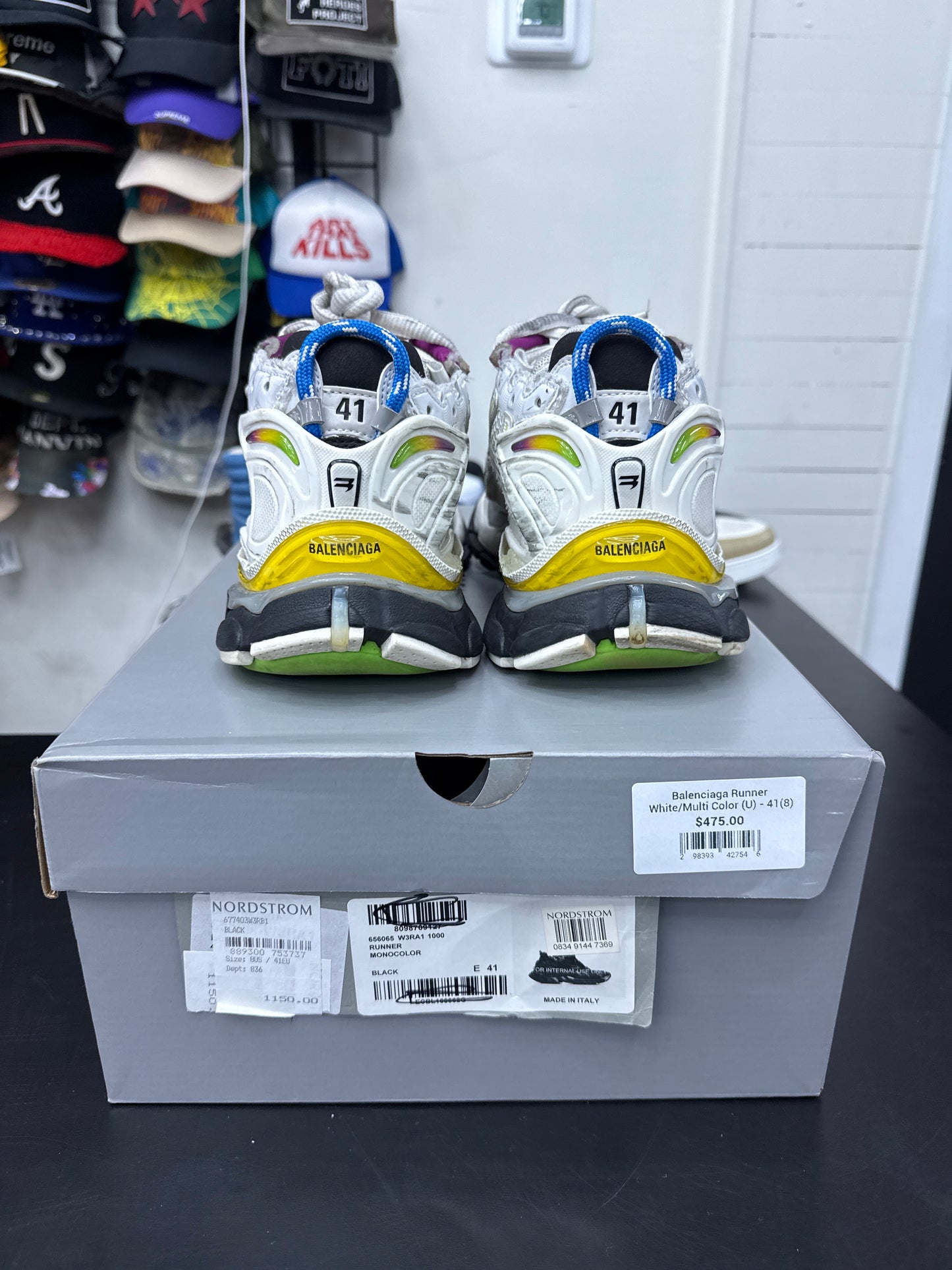 Balenciaga Runner White/Multi Color (U) - 41(8)