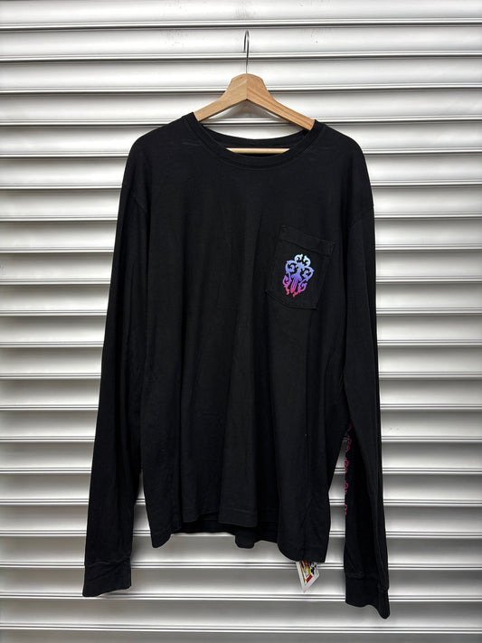 Chrome Hearts Purple Gradient Long Sleeve - XL