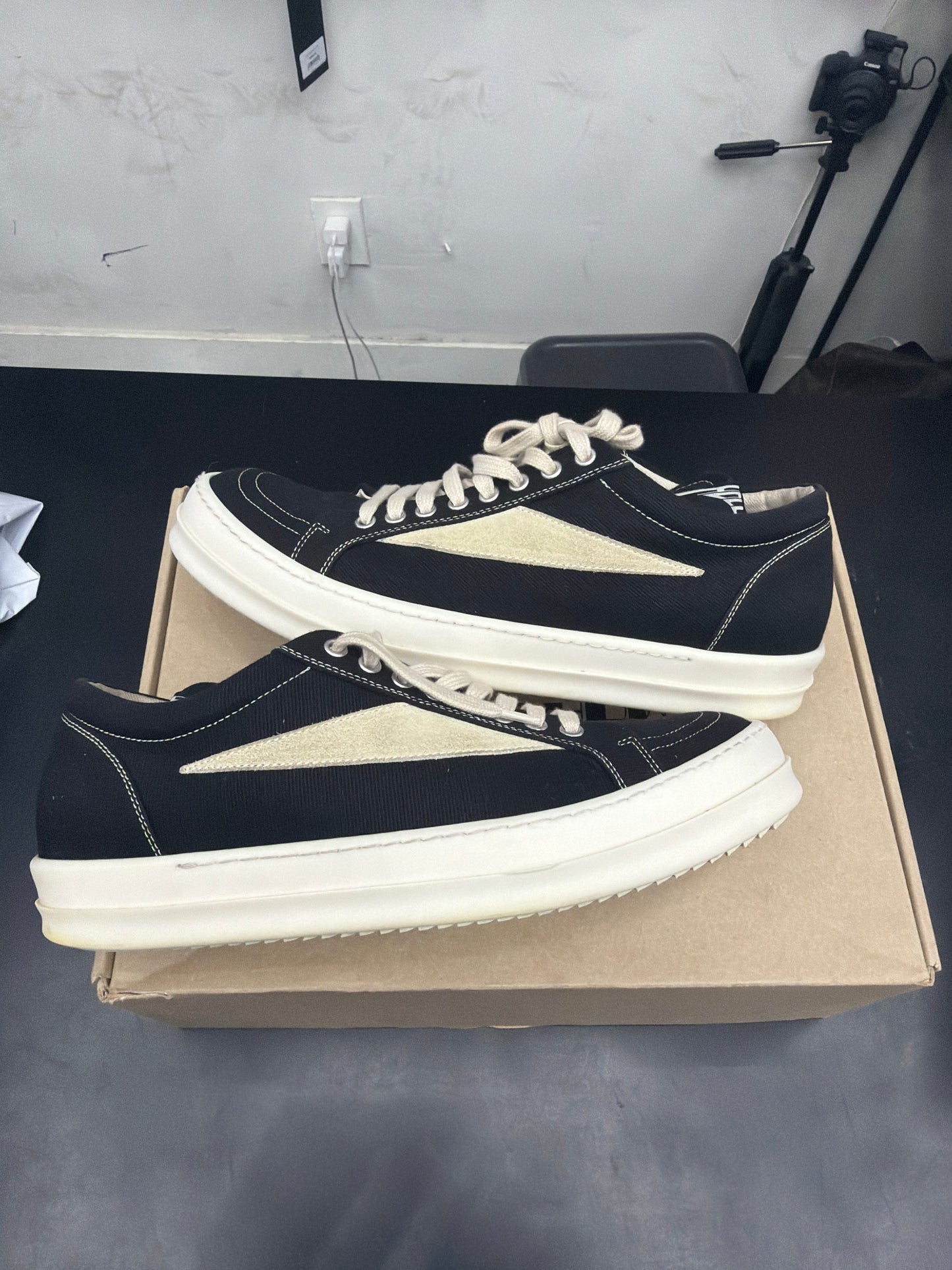 Rick Owen DRKSHDW Vintage Porterville Black (U) - 44(11)