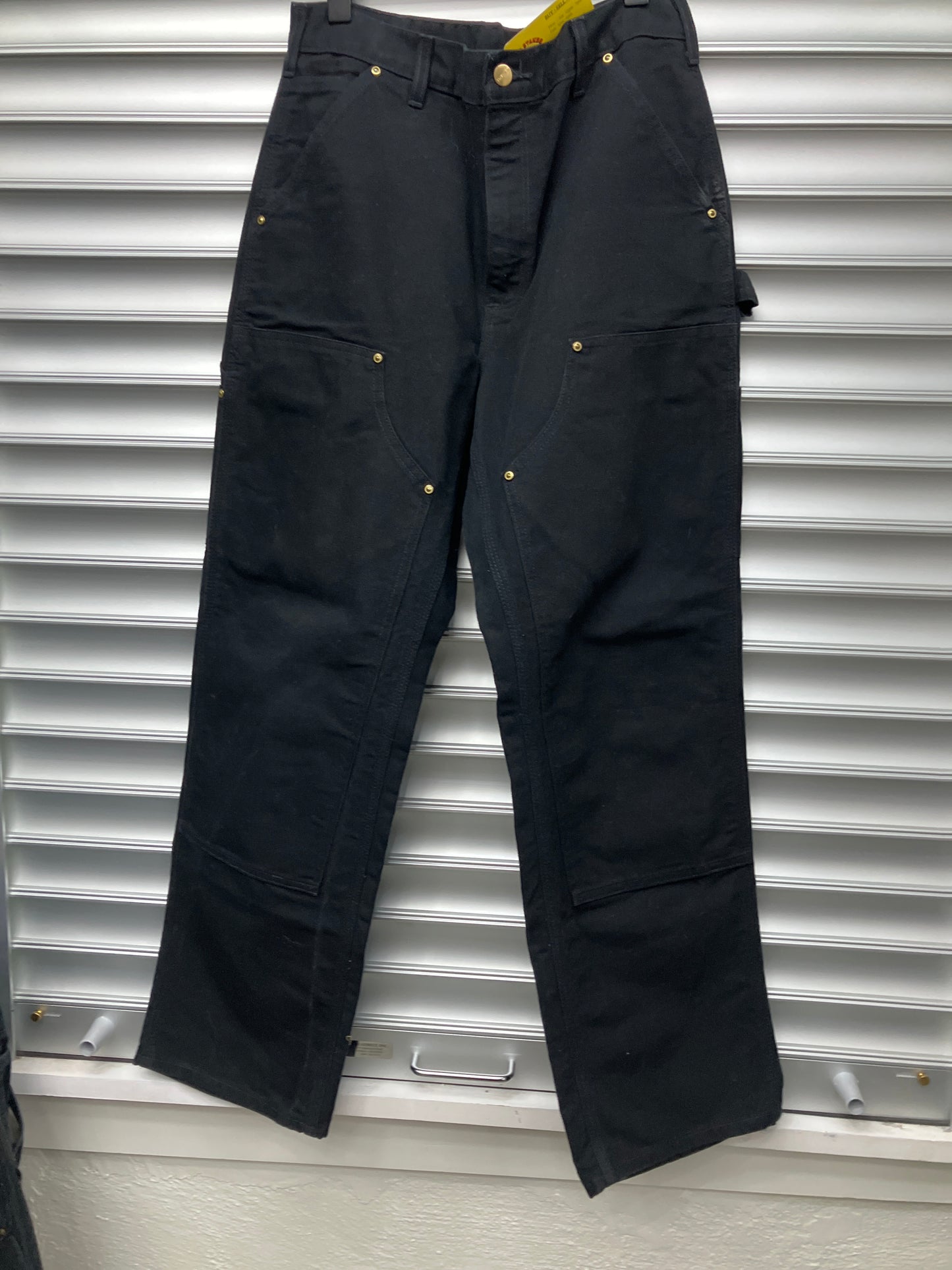 Vintage Carhartt Black Double Knee - 32x30