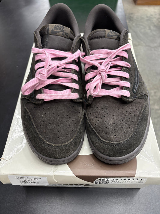 AJ1 Travis Scott Velvet Brown (U) - 10.5M**