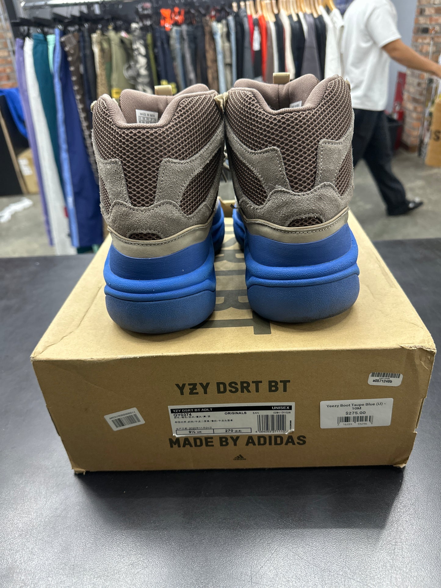 Yeezy Boot Taupe Blue (U) - 10M