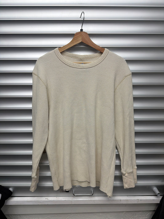 Vintage Cream Thermal - XL**