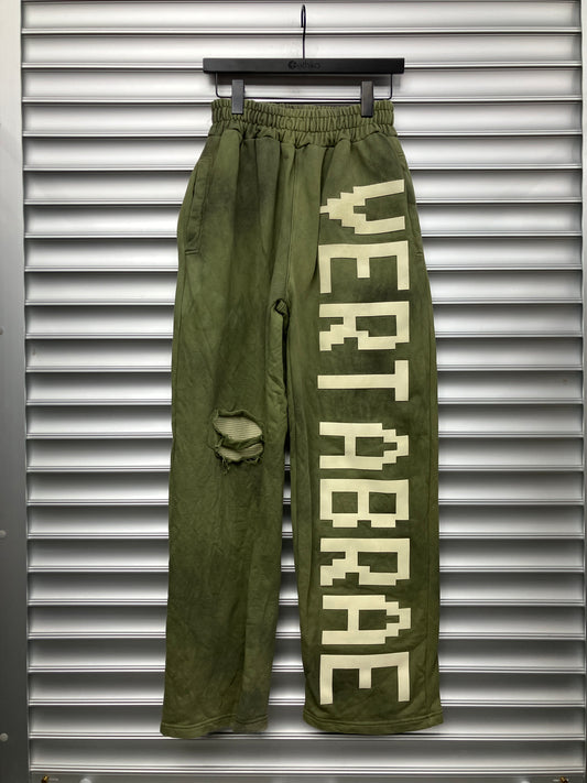 Vertabrae Green Sample Sweats - L