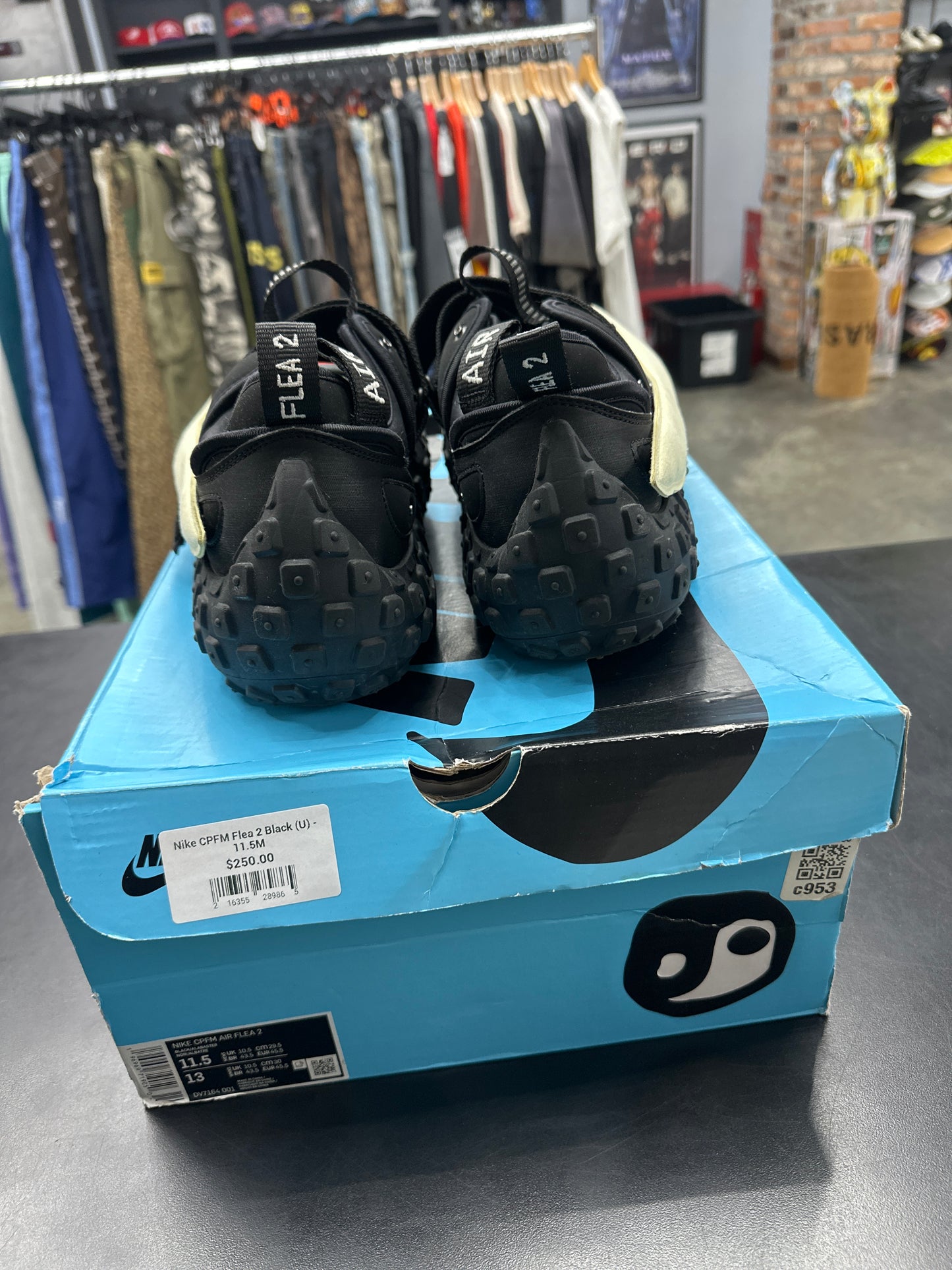 Nike CPFM Flea 2 Black (U) - 11.5M