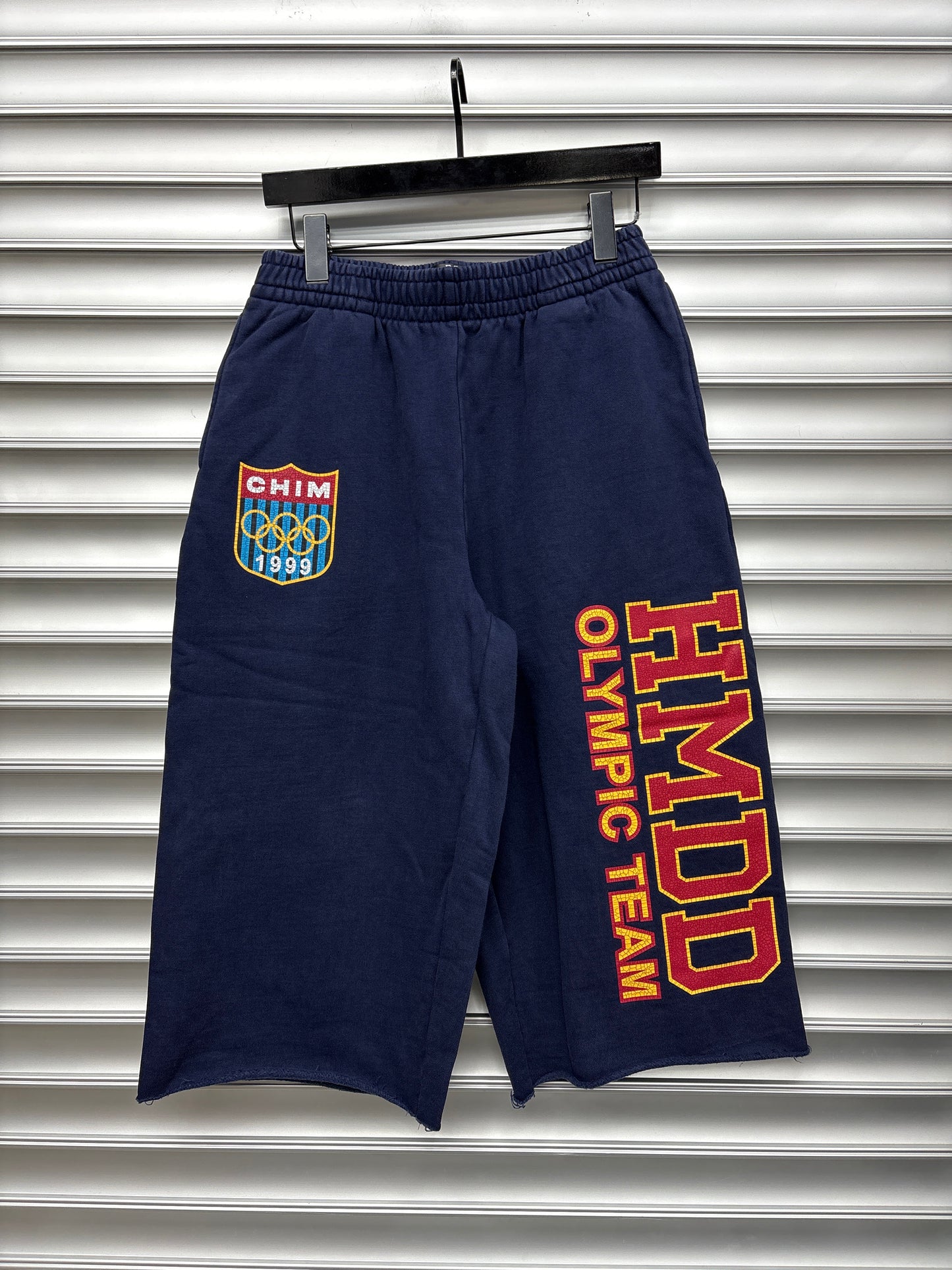 HMDD Navy Olympic 3/4 Shorts - XXL
