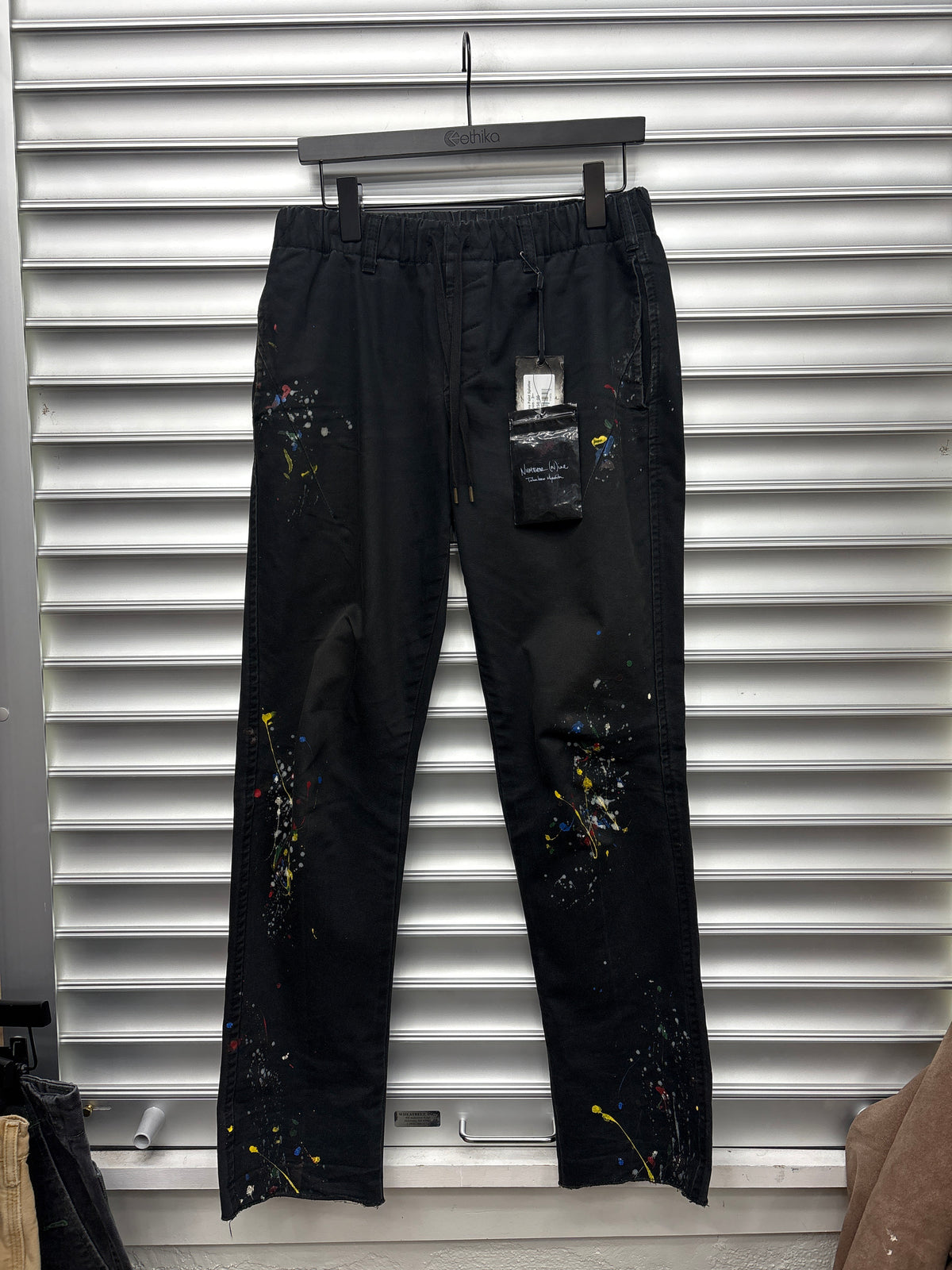 Number Nine Paint Splatter Denim - 3**