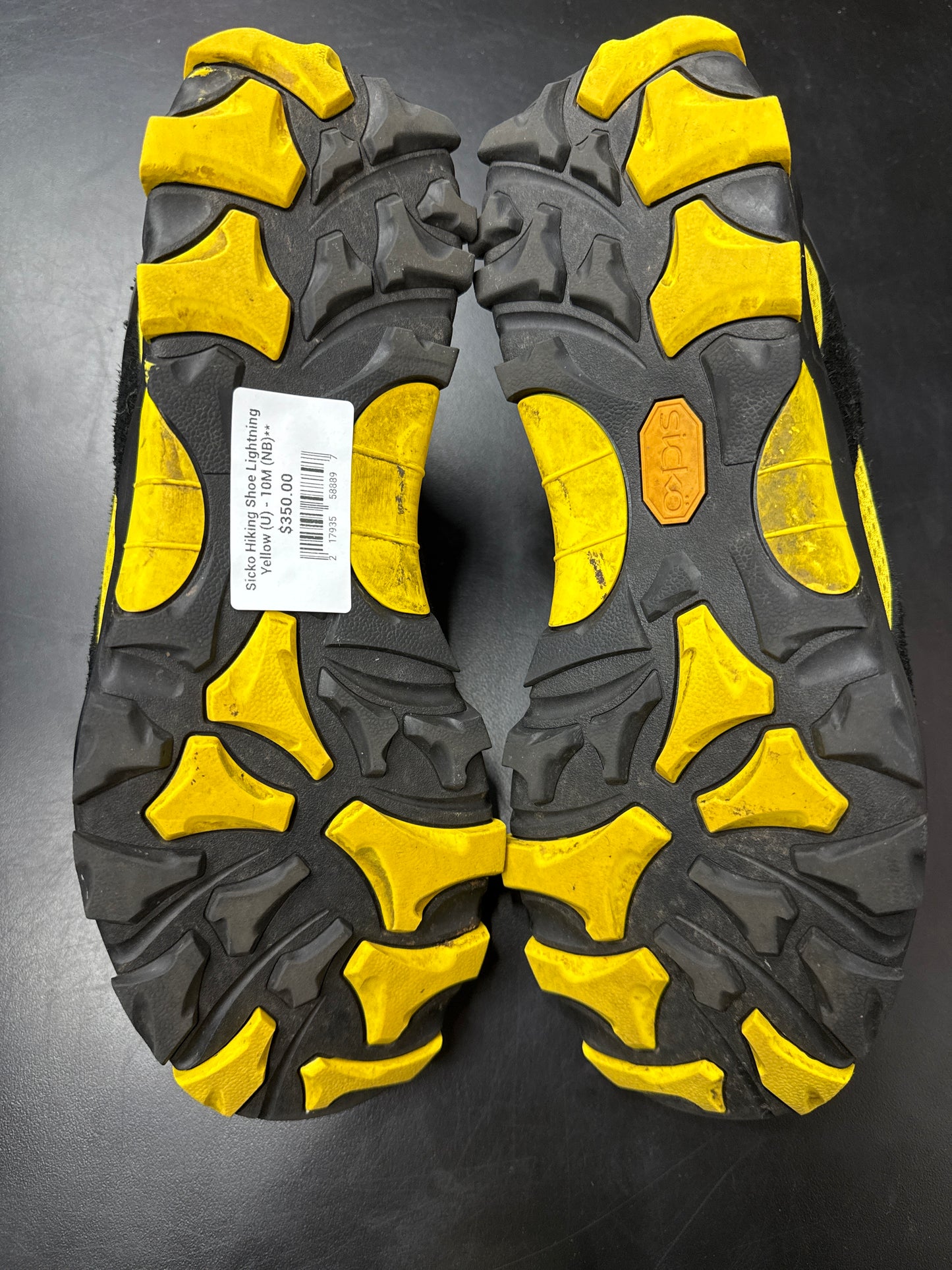 Sicko Hiking Shoe Lightning Yellow (U) - 10M (NB)**