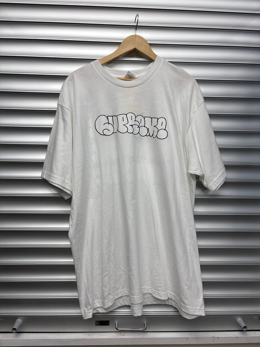 Supreme White Graffiti Tee - XL