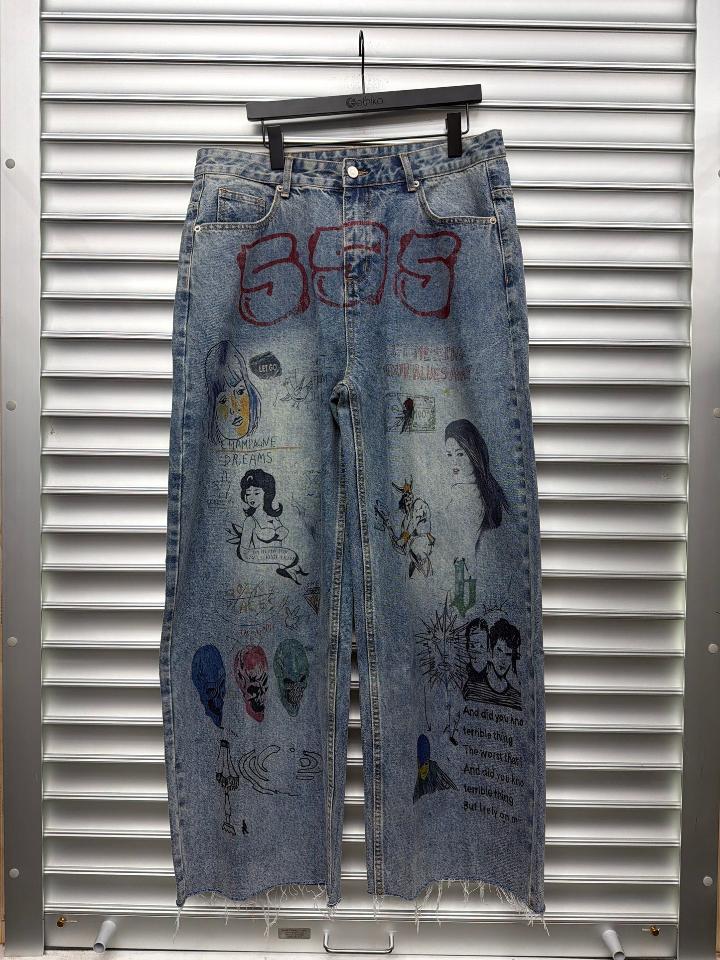 5ive Under God Sketch Denim