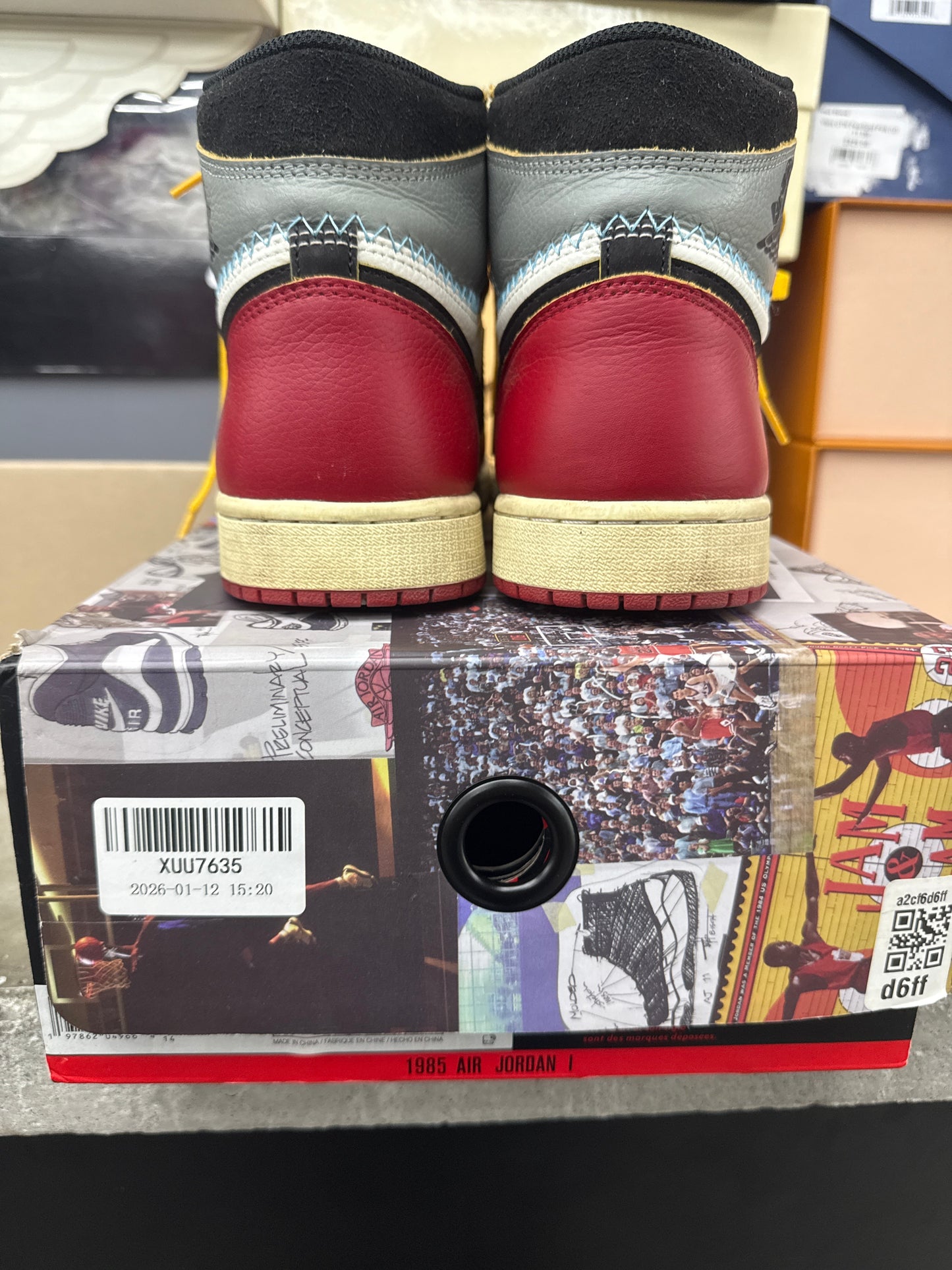 AJ1 Union LA Chicago Shadow (U) - 9.5M