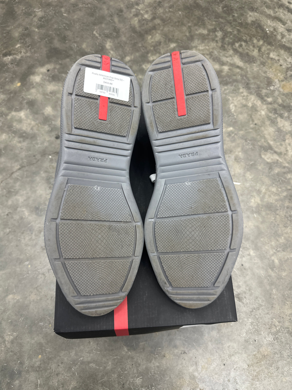 Prada American Cup Grey (U) - 46(13M)**
