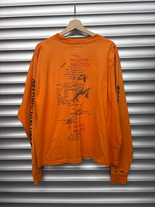 HMDD Experimental Orange Long Sleeve - M