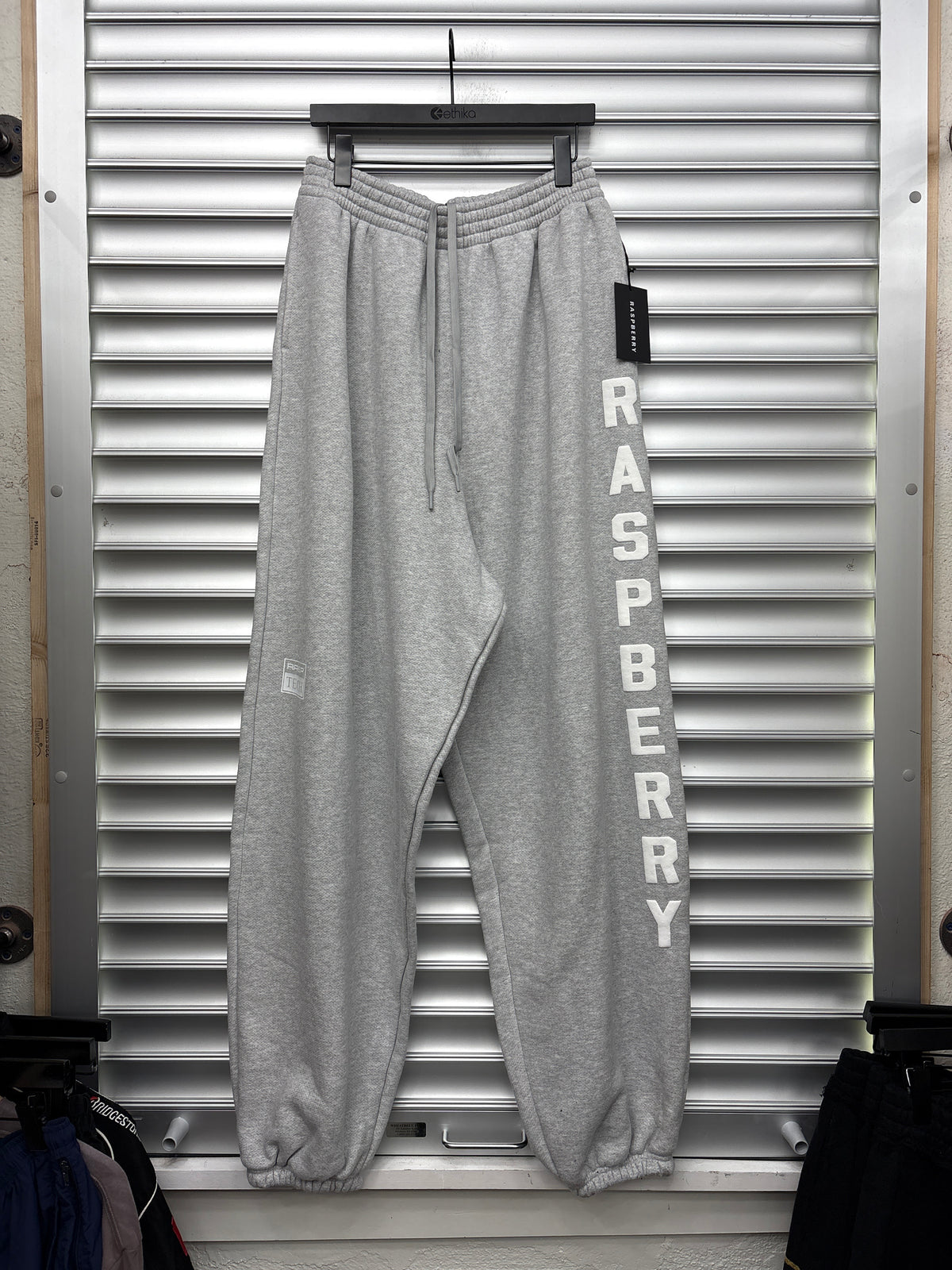 Raspberry Grey Sweats - M**