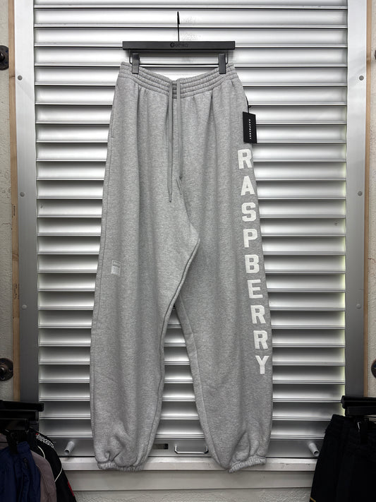Raspberry Grey Sweats - M**