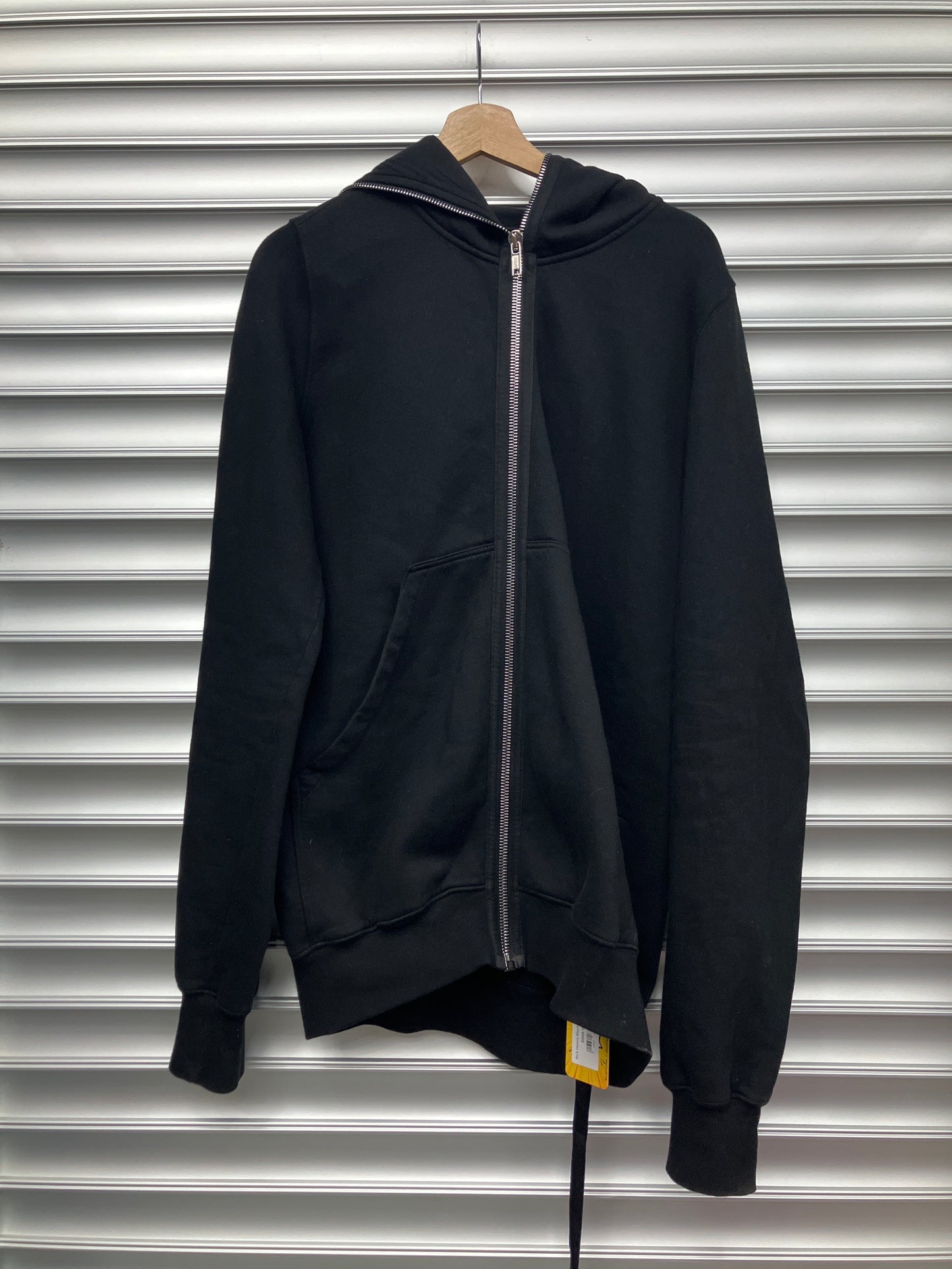 Rick Owens Black Zip Up - M