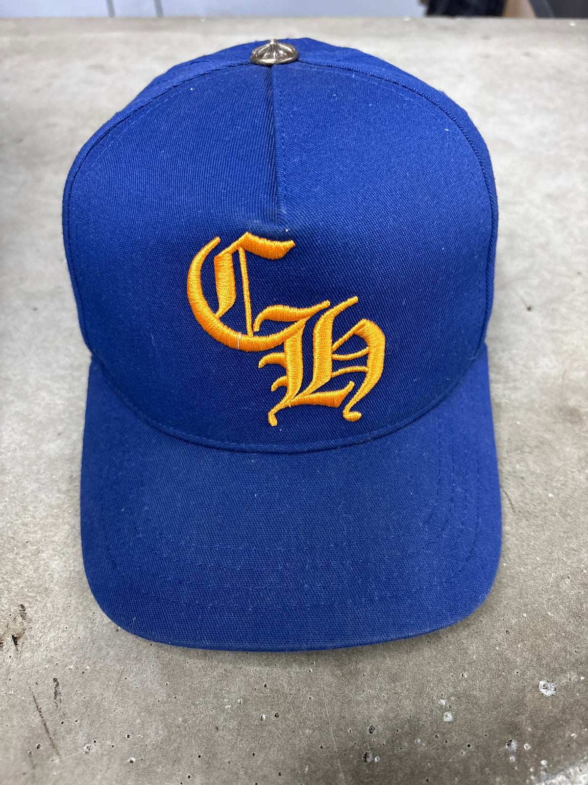 Chrome Heart Blue/Gold Hat**