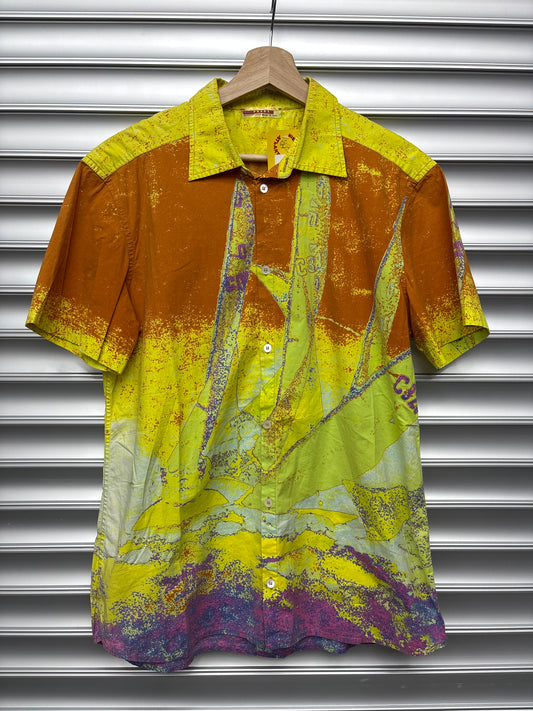 Prada Multi Color Boat Button Up - L (K)