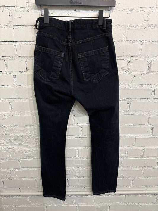 Rick Owens Torrance Cut Denim - 29