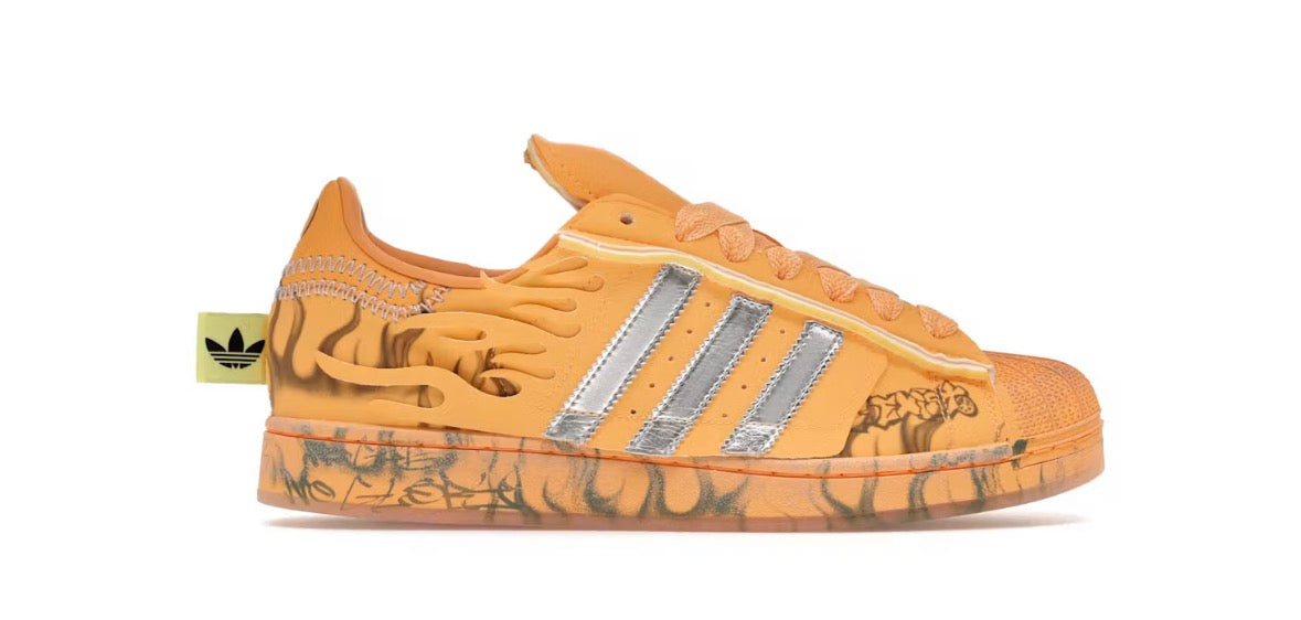 Adidas Superstar Hellstar Orange Haze - 8.5M**