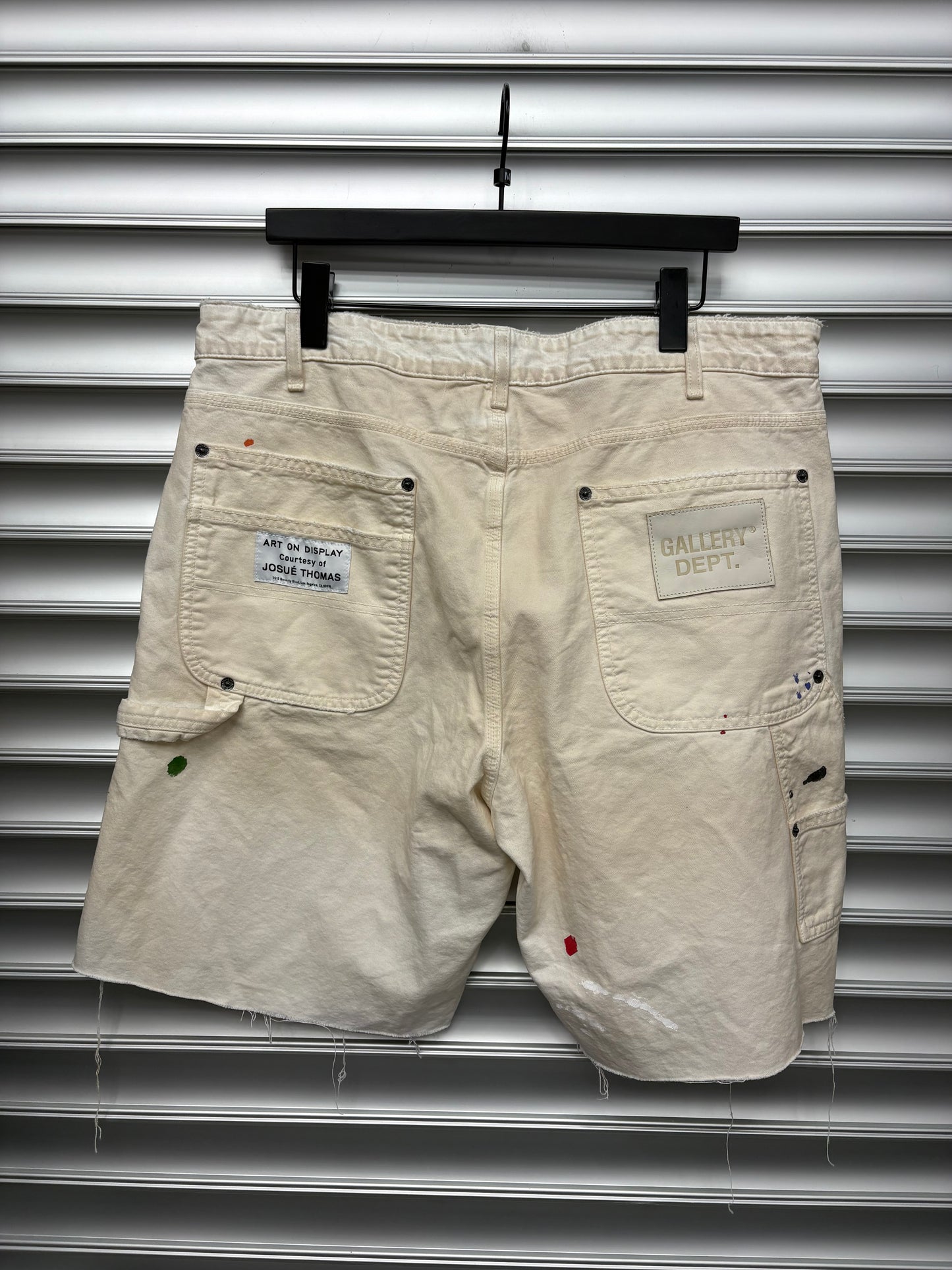 Gallery Dept Paint Splatter Shorts - 38**