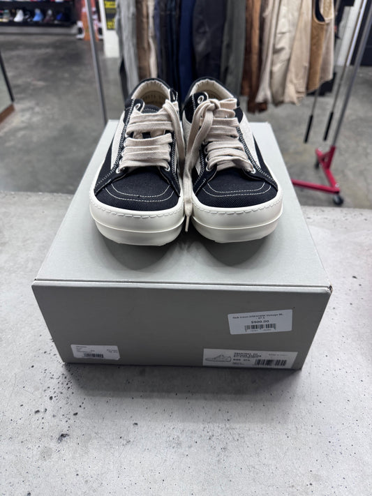 Rick Owens Vintage Black Low - 37.5