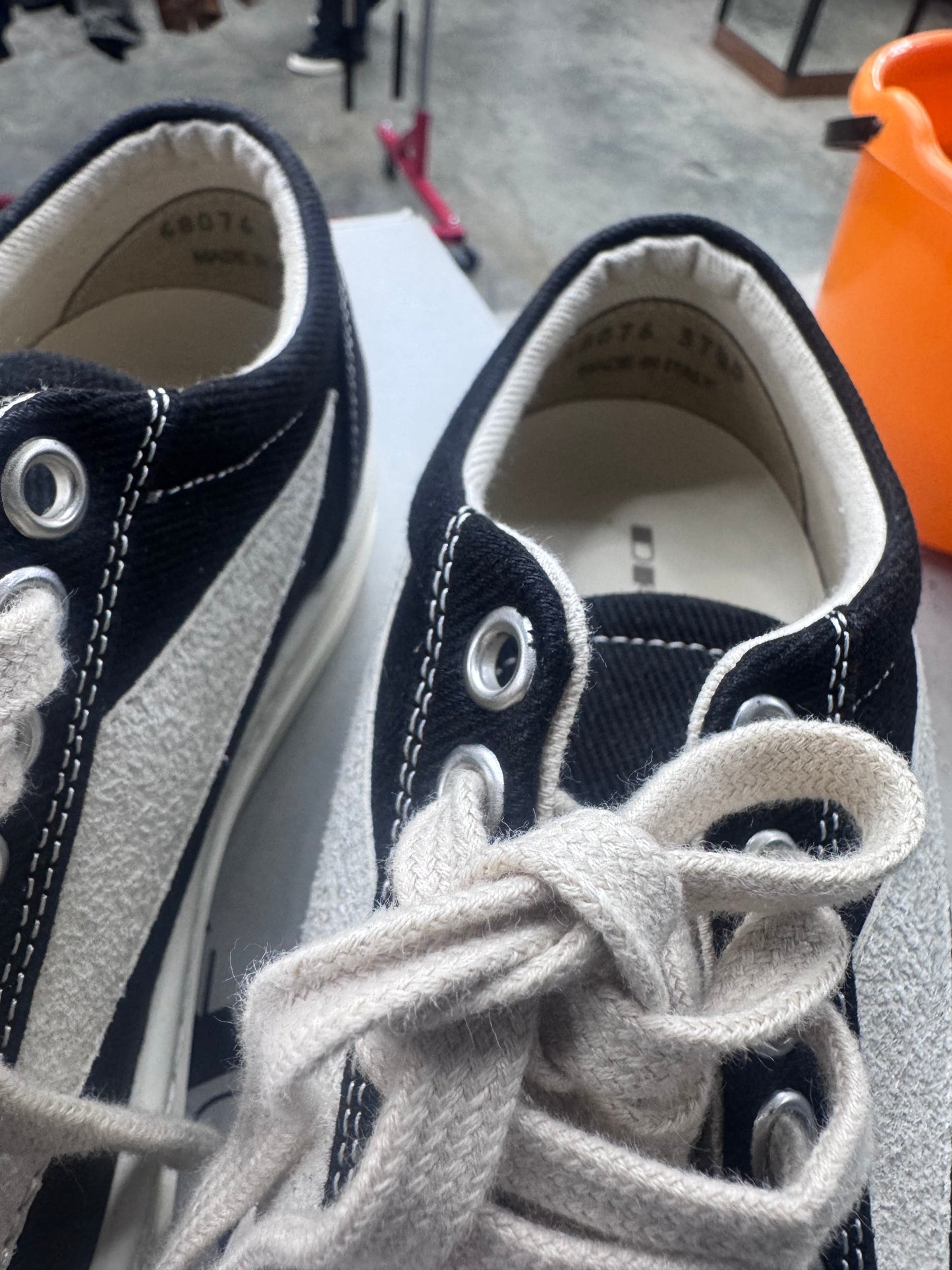 Rick Owens Vintage Black Low - 37.5