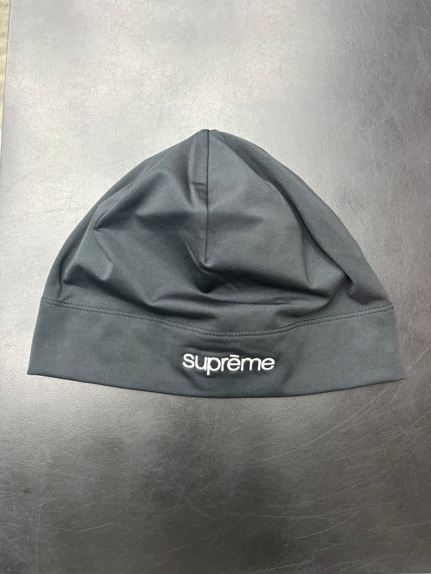 Supreme Black Mesh Cap**