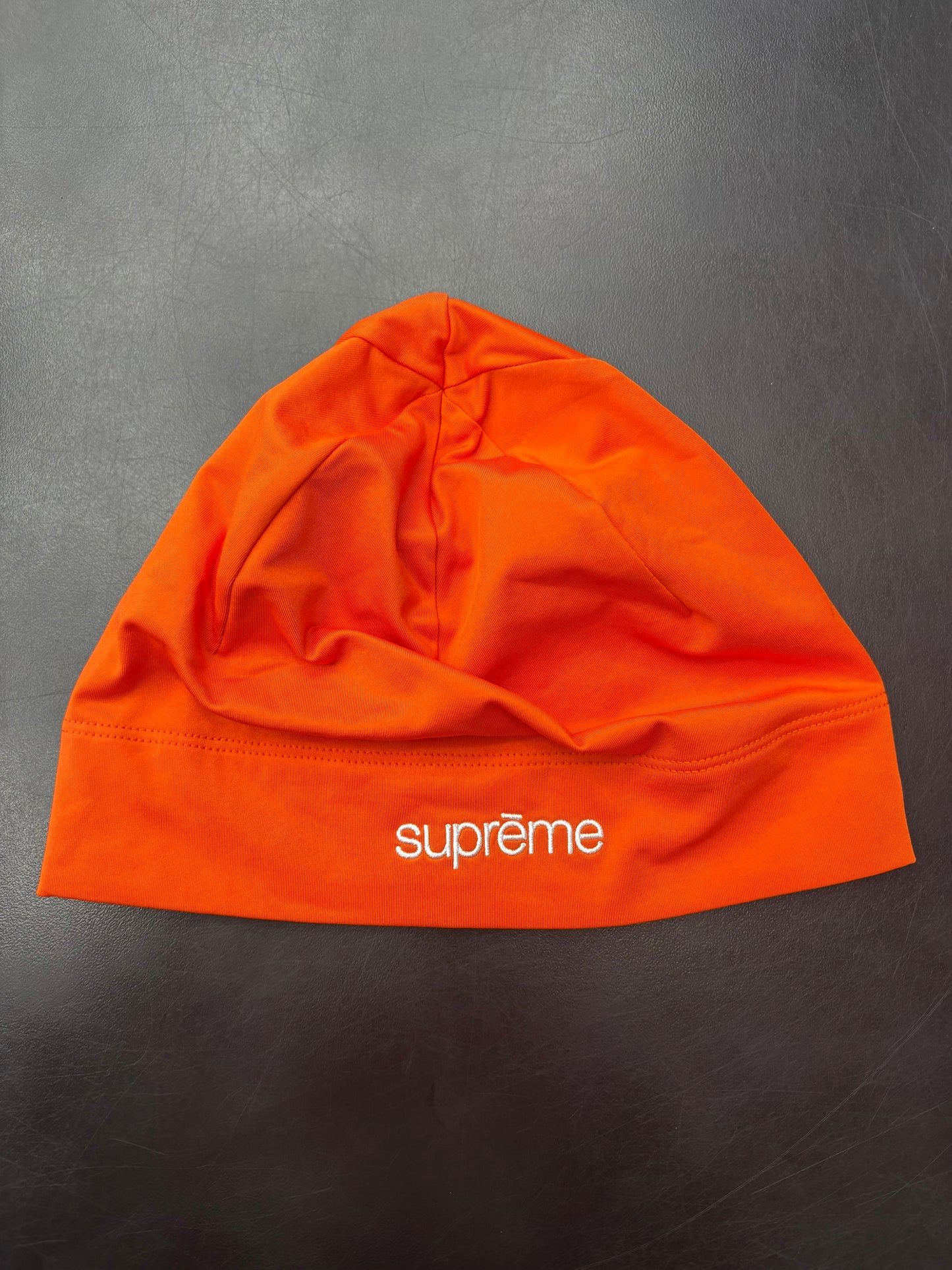 Supreme Orange Mesh Cap**
