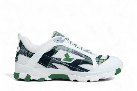 Sicko Hiking Shoe Eric Emanuel White/Green Plaid - 10M**