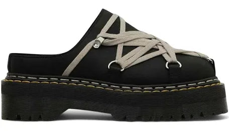 Rick Owen Dr Marten Quad Megalace Mule - 8M**