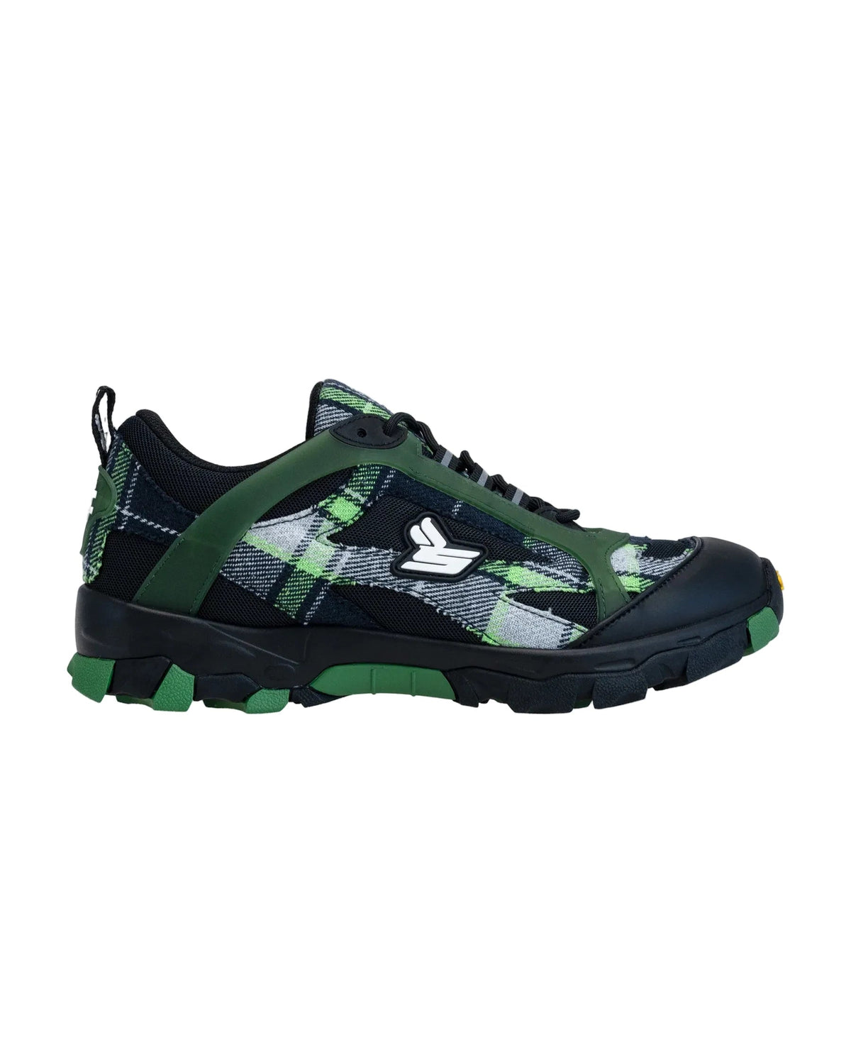 Sicko Hiking Shoe Eric Emanuel Black/Green Plaid - 9M**