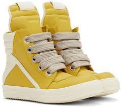 Rick Owen Geobasket Jumbo Lace Lemon