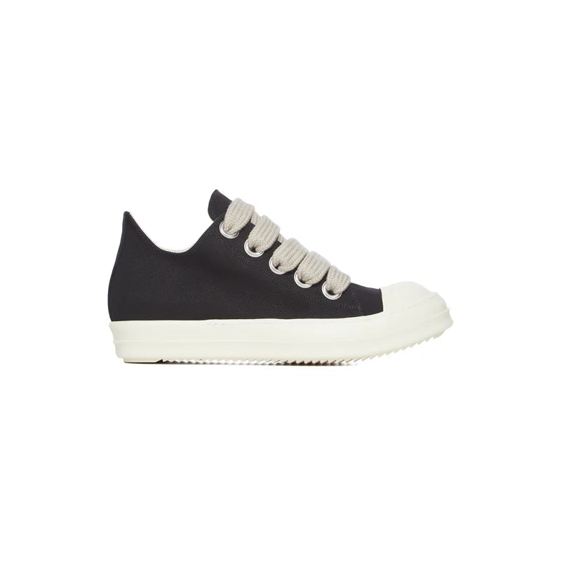 Rick Owens DRKSHDW Black Jumbo Lace Ramone Low - 41(8)**