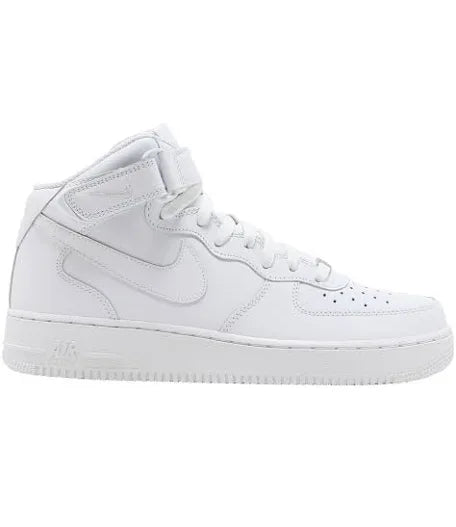 AF1 Mid White - 9.5M**