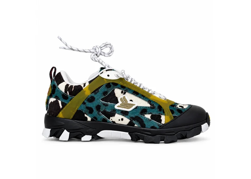 Sicko Hiking Shoe Diamond Blue Cow Flip - 10M**
