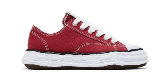 Maison Mihara Yasuhiro Peterson 23 OG Sole Canvas Low Bordeaux