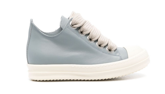 Rick Owens Ramone Low Jumbolace Pale Blue
