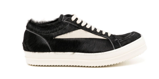 Rick Owens Vintage Sneaker Black Fur
