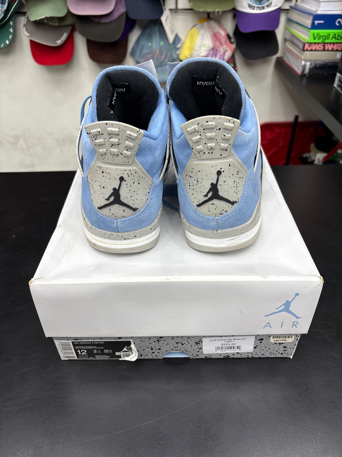 AJ4 University Blue (U) - 12M**