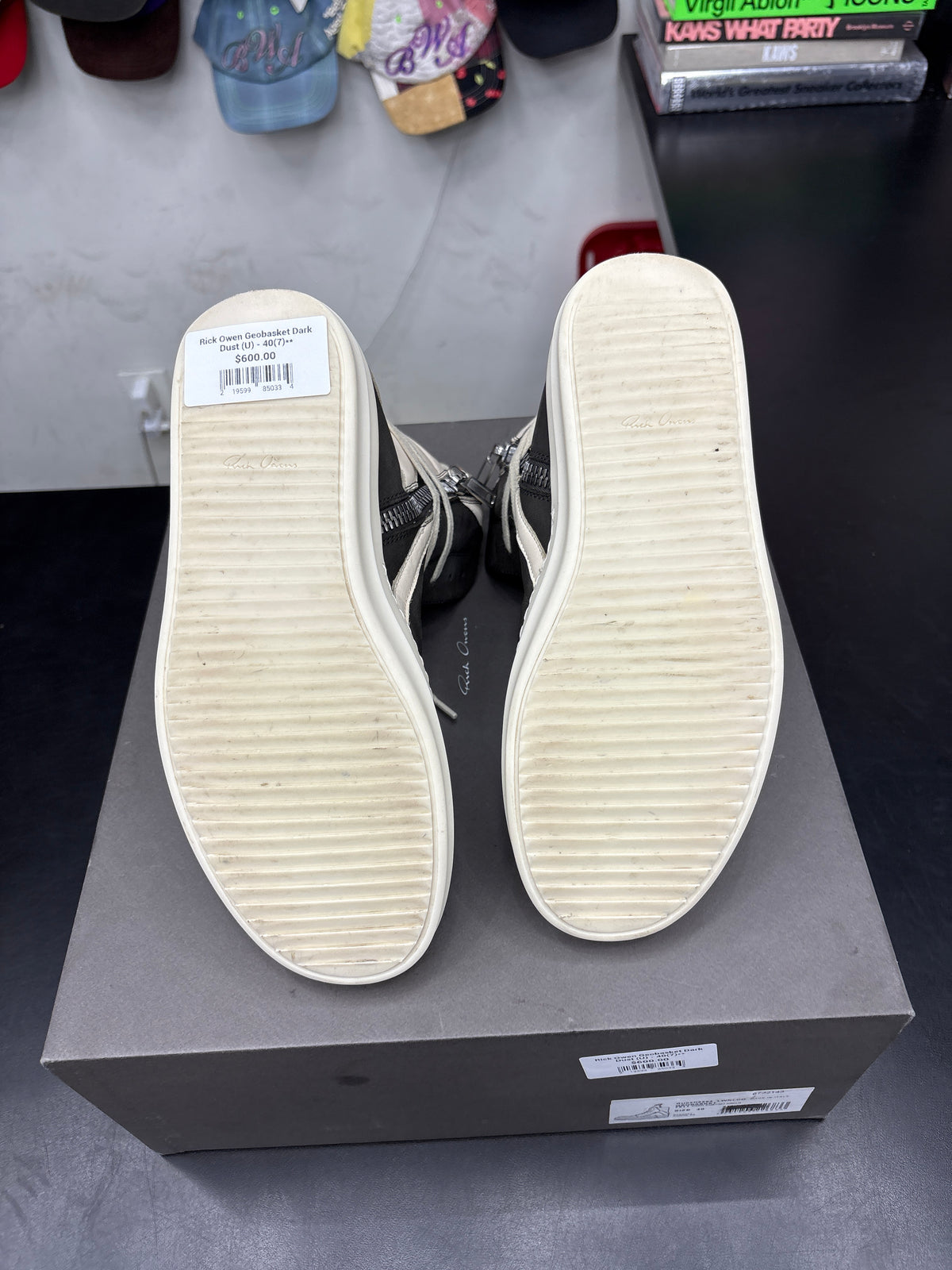 Rick Owen Geobasket Dark Dust (U) - 40(7)**