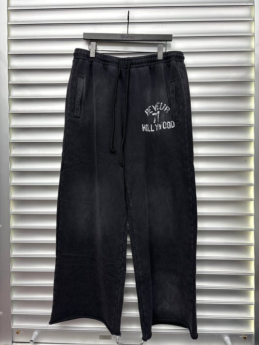 Reveur Hollywood Black Sweatpants - XL**