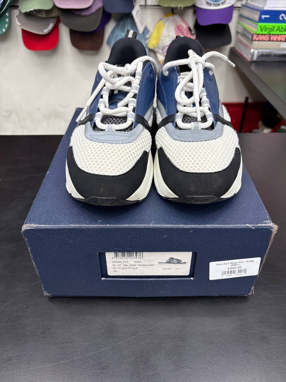 Dior B22 Navy (U) - 41(8) (RB)**