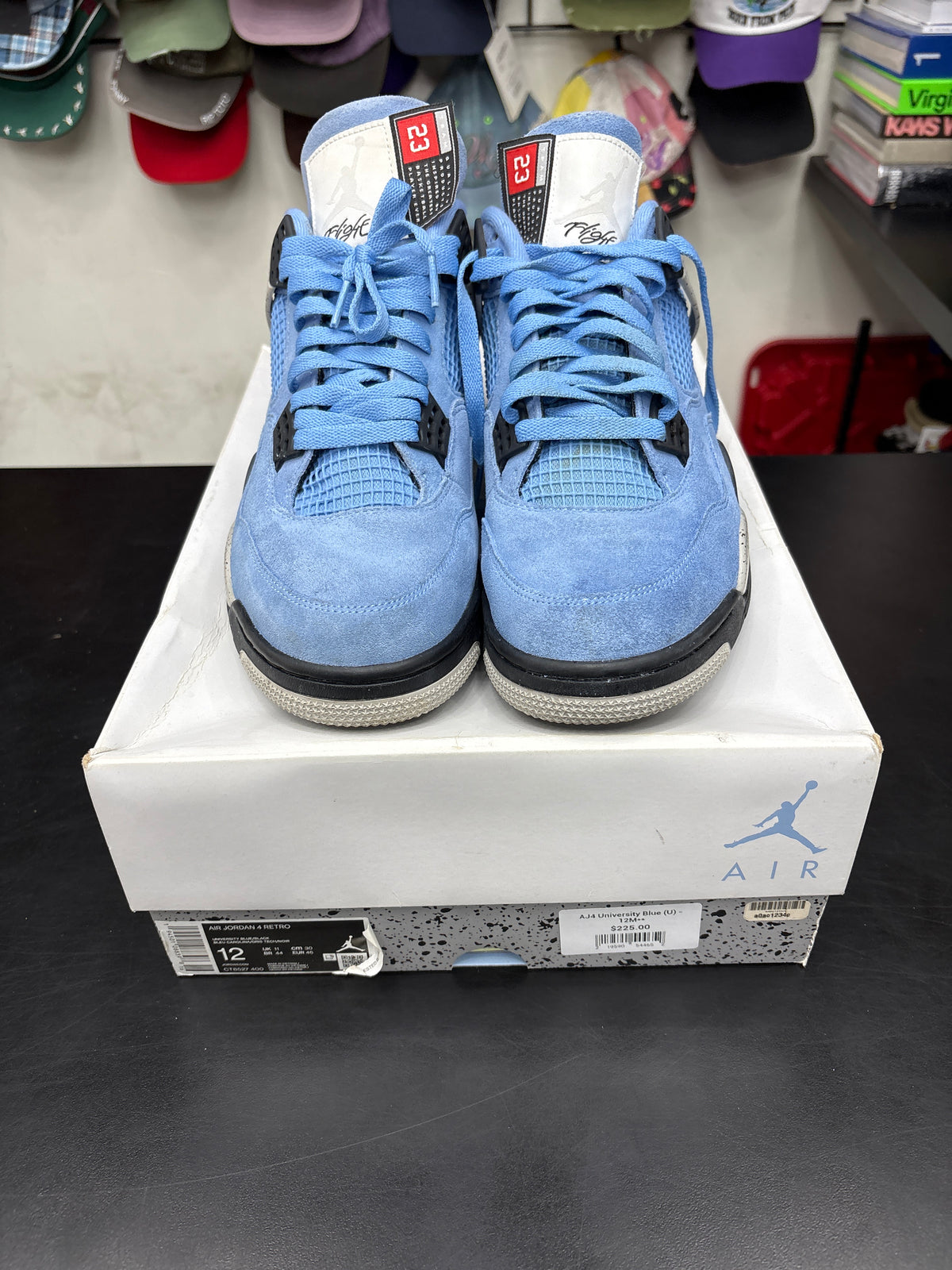 AJ4 University Blue (U) - 12M**