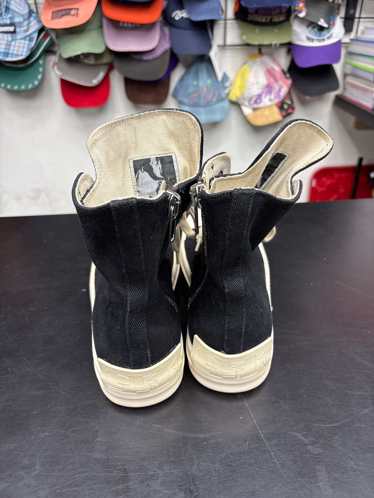 Rick Owen DRKSHDW High Black (U) - 41(8) (NB)**