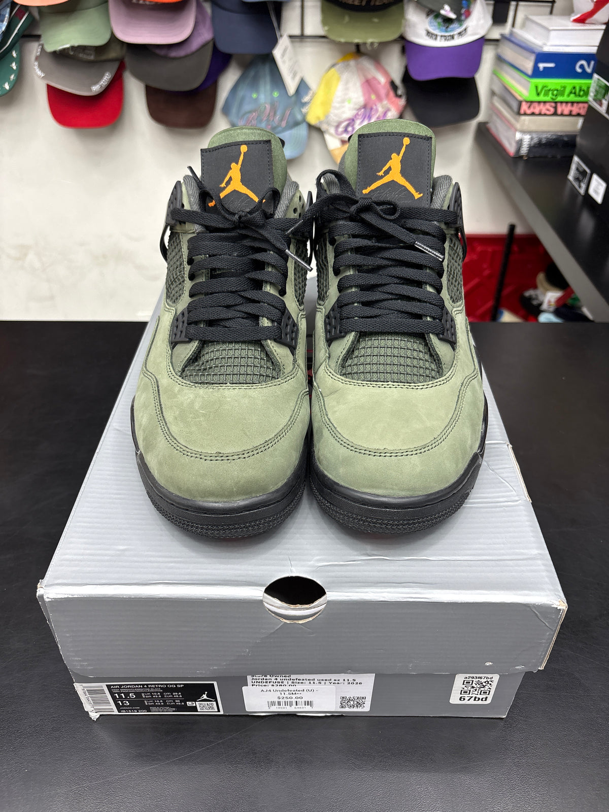 AJ4 Undefeated (U) - 11.5M**