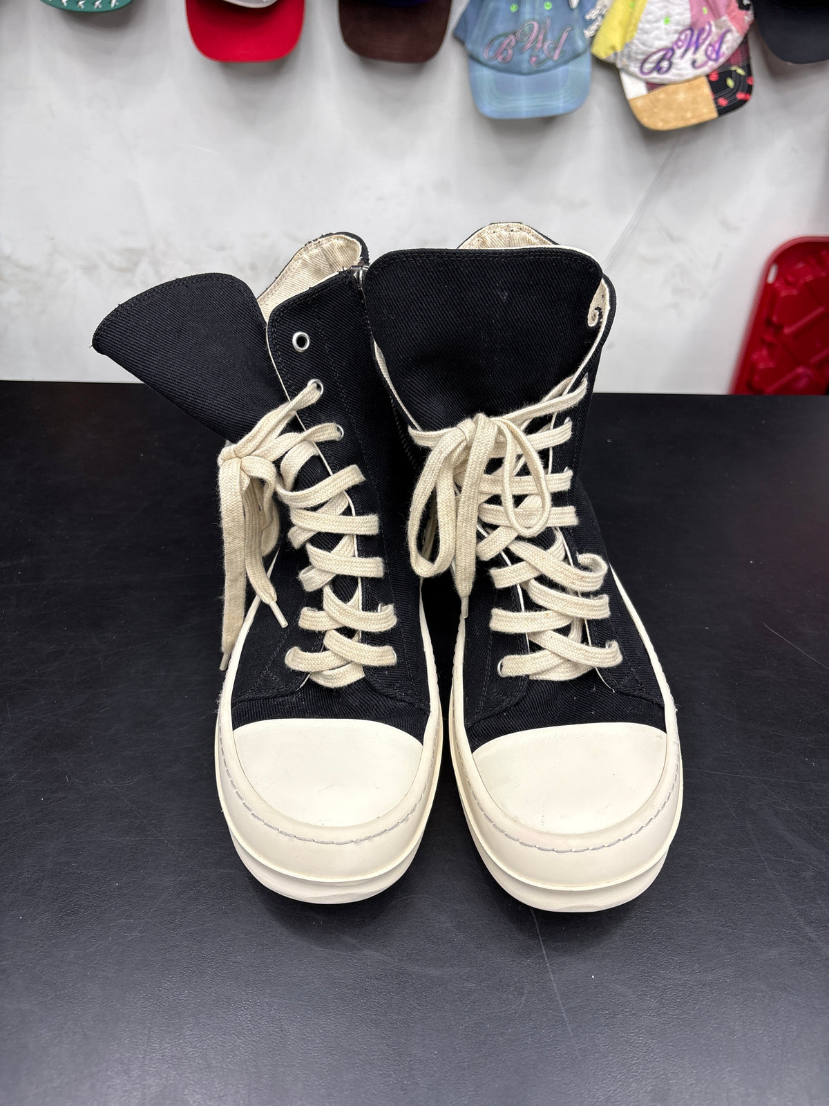 Rick Owen DRKSHDW High Black (U) - 41(8) (NB)**