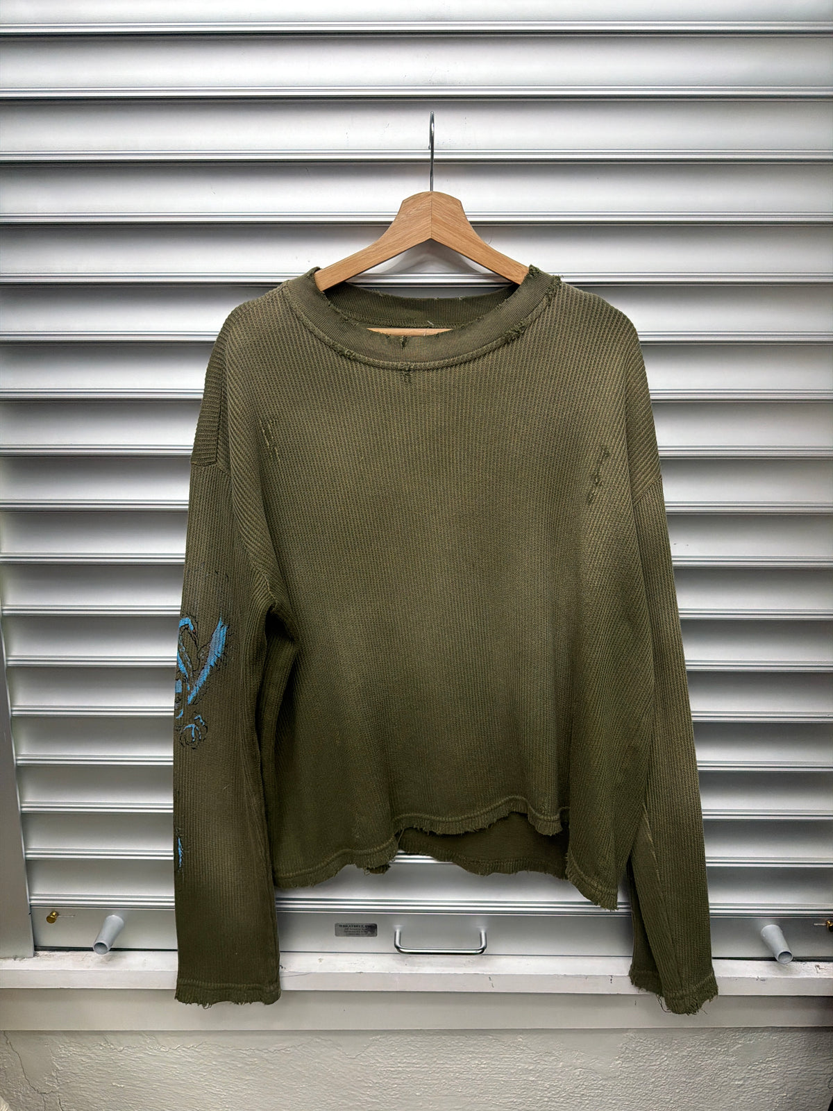 Raspberry Olive L/S - S**